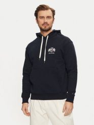 Tommy Hilfiger Bluza MW0MW37462 Granatowy Regular Fit. Niebieskie bluzy męskie Tommy Hilfiger, m, bez wzorów, z bawełny, bez ramiączek, bez kaptura. Za 429.99 zł.