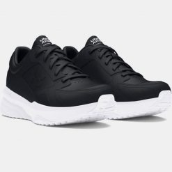 Buty Męskie Under Armour Obuwie Sportowe Treningowe. Czarne buty sportowe męskie Under Armour, bez wzorów, bez zapięcia. Za 210.45 zł.