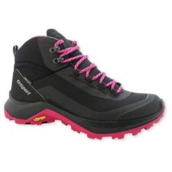 Buty trekkingowe damskie Grisport 14717A10G Vibram Gri-Tex. Czarne obuwie trekkingowe damskie Grisport, bez zapięcia. W wyprzedaży za 352.00 zł.