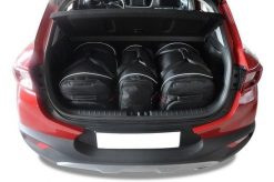 Torby Do Bagażnika Kia Stonic 2017+ 3Szt Kjust. Czarne torby podróżne damskie KJUST, bez wzorów, z kauczuku. Za 921.00 zł.