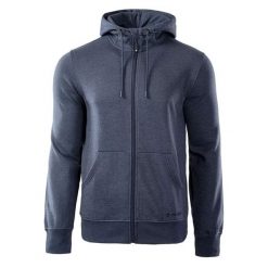 Bluza męska z kapturem Hi-Tec Silian II - szara, Rozmiar M. Szare bluzy męskie Hi-tec, m, bez wzorów, z polaru, z kapturem. Za 149.99 zł.