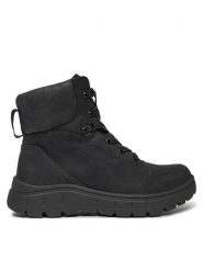 Roxy Botki ARJB700703 Czarny. Czarne botki damskie Roxy, bez wzorów, ze skóry, bez obcasa, na płaskiej podeszwie, bez zapięcia. Za 359.99 zł.