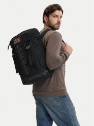 Napapijri Plecak H-Equator Dp NP0A891N9411 Czarny. Czarne plecaki męskie Napapijri, bez wzorów, z materiału. Za 966.00 zł.