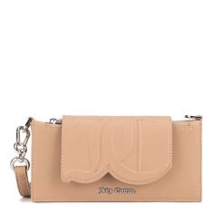 Torebka Juicy Couture. Brązowe listonoszki damskie Juicy Couture, bez wzorów, bez dodatków. Za 269.99 zł.