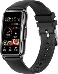Smartwatch Rubicon RNCF04 Czarny. Czarne zegarki smartwatch Rubicon, bez wzorów. Za 120.38 zł.