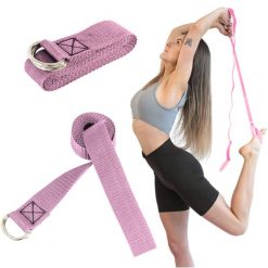 Fit.me Pasek do jogi Różowy. Czerwone paski damskie FIT.ME, sportowe. W wyprzedaży za 29.99 zł.