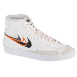 Buty sportowe do chodzenia męskie, Blazer Mid 77. Białe buty sportowe męskie Nike, bez wzorów, z gumy, bez zapięcia, trekkingowe. Za 499.00 zł.