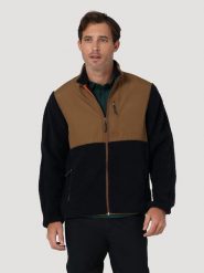 WRANGLER FZ CAMP FLEECE MĘSKA KURTKA PRZEJŚCIOWA LOGO DARK SAPPHIRE W6G2EZB08 112324307. Niebieskie kurtki męskie Wrangler, m, bez wzorów, bez kaptura. Za 179.99 zł.