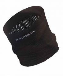 Komin termoaktywny Brubeck Air-Tube. Czarne szaliki męskie Brubeck, bez wzorów, z materiału. Za 71.49 zł.