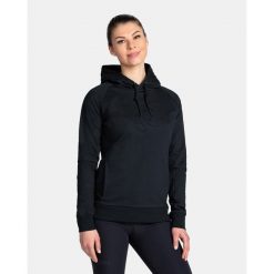 Damska bawełniana bluza z kapturem Kilpi SOHEY-W. Białe bluzy damskie Kilpi, l, bez wzorów, z bawełny, casualowe, bez ramiączek, z kapturem. Za 174.18 zł.