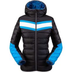Kurtka narciarska damska Spyder Ethos Primaloft. Czarne kurtki sportowe damskie Spyder, na zimę, xl, bez wzorów, z poliesteru, bez ramiączek, bez kaptura, narciarskie, primaloft. Za 380.00 zł.