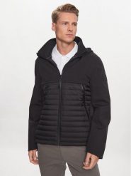 Calvin Klein Kurtka przejściowa K10K111466 Czarny Regular Fit. Czarne kurtki męskie Calvin Klein, l, bez wzorów, z syntetyku, bez kaptura. Za 1,119.00 zł.