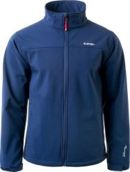 Kurtka męska Hi-Tec Lingen granatowa r. XL. Kurtki męskie Hi-tec, m, bez wzorów, bez kaptura. Za 129.96 zł.