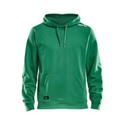 Bluzy sportowa męska Craft Community. Zielone bluzy sportowe męskie Craft, m, bez wzorów, z kapturem, na fitness i siłownię. Za 242.00 zł.