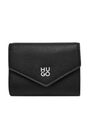 HUGO Portfel Chris 2.0 50547914 Czarny. Czarne portfele damskie Hugo, ze skóry. Za 339.99 zł.