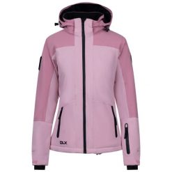 Dlx Erica - Damska kurtka narciarska Dlx Goździk. Czerwone kurtki sportowe damskie DLX, bez wzorów, z puchu, bez ramiączek, bez kaptura, narciarskie. Za 916.99 zł.