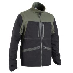 Kurtka outdoor wytrzymała i oddychająca Solognac 900 las. Brązowe kurtki męskie SOLOGNAC, m, bez wzorów, z elastanu, sportowe, bez kaptura. W wyprzedaży za 249.99 zł.