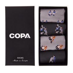 Zestaw skarpetek casual dla dorosłych - Dorosły - Czarny. Czarne skarpety męskie COPA FOOTBALL, bez wzorów. Za 169.49 zł.