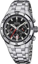 Zegarek Festina Zegarek męski Festina F20670-6 srebrny. Szare zegarki męskie Festina, bez wzorów, srebrne. Za 764.00 zł.