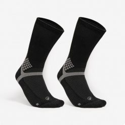 Skarpety turystyczne Quechua Hike 500 długie x 2 pary. Skarpetki damskie QUECHUA, bez wzorów, z elastanu. Za 79.99 zł.