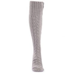 Podkolanówki Unisex Dla Dorosłych Temperley. Szare skarpetki damskie Trespass, bez wzorów, z dzianiny. Za 40.99 zł.