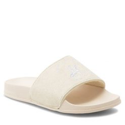 Klapki Beverly Hills Polo Club. Brązowe klapki damskie Beverly Hills Polo Club, bez wzorów, bez obcasa, bez zapięcia. Za 83.99 zł.