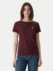 BOSS T-Shirt 50556994 Brązowy Regular Fit. Brązowe t-shirty damskie Boss, xs, bez wzorów, z bawełny, bez kołnierzyka, bez ramiączek. Za 229.99 zł.