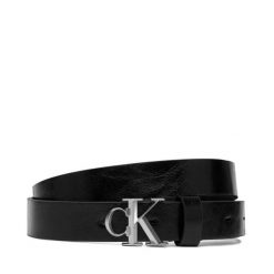 Pasek Calvin Klein. Czarne paski damskie Calvin Klein, bez wzorów. Za 249.99 zł.