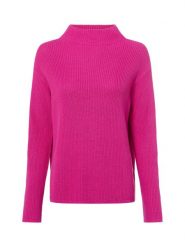 Marie Lund Sweter Kobiety Bawełna wyrazisty róż, XL. Czerwone swetry nierozpinane damskie Marie Lund, uniwersalny, bez wzorów, z bawełny, klasyczne, bez kołnierzyka, bez ramiączek. Za 299.95 zł.
