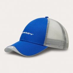 Czapka z daszkiem unisex Oakley CLASSIC TRUCKER niebieska FOS901343-670. Niebieskie czapki damskie Oakley, bez wzorów, klasyczne. Za 119.54 zł.