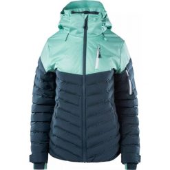 Kurtka narciarska damska Elbrus Estella. Niebieskie kurtki sportowe damskie ELBRUS, bez wzorów, bez ramiączek, bez kaptura, narciarskie. Za 715.35 zł.