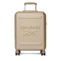 Walizka kabinowa Reebok. Żółte walizki damskie Reebok, bez wzorów. Za 259.99 zł.