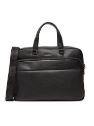 Gino Rossi Torba na laptopa C-GIN-L-004-08 Czarny. Czarne torby na laptopa damskie Gino Rossi, bez wzorów, z materiału. Za 249.99 zł.