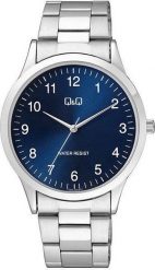 Zegarek Q&Q Zegarek QQ C08A-001P Męski Klasyczny Niebieski. Niebieskie zegarki męskie Q&Q, bez wzorów. Za 149.00 zł.