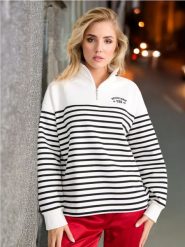 Bluza dresowa - wielobarwny. Bluzy damskie Sinsay, l, bez wzorów, z dresówki, bez ramiączek, bez kaptura. W wyprzedaży za 22.99 zł.