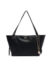 Guess Torebka Devon HWBG97 45230 Czarny. Czarne shopperki damskie Guess, z aplikacjami, ze skóry, bez dodatków. Za 634.99 zł.
