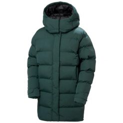 Parka damska z kapturem Helly Hansen Aspire. Czarne parki damskie Helly Hansen, bez wzorów, z puchu, z kapturem. W wyprzedaży za 1,080.90 zł.