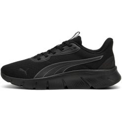 Buty sportowe Puma Flexfocus Lite Modern Black heat Fi. Czarne obuwie sportowe damskie Puma, bez wzorów, z gumy, bez zapięcia, trekkingowe. Za 182.99 zł.