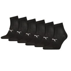 Skarpety Puma Sport Quarter Light, 6 pary czarnym. Czarne skarpetki damskie Puma, bez wzorów, z elastanu. Za 162.99 zł.