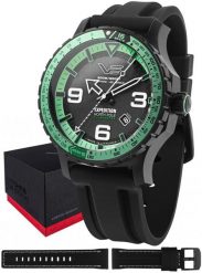 Zegarek męski Vostok Europe YN55-597C731S czarny. Czarne zegarki męskie Vostok Europe, bez wzorów. Za 3,192.22 zł.