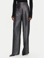 JOOP! Spodnie materiałowe 58 JW241P166 30043380 Srebrny Modern Fit. Szare spodnie materiałowe damskie JOOP!, bez wzorów, z materiału. Za 999.99 zł.