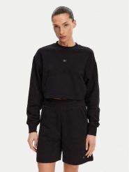 Calvin Klein Jeans Bluza J20J225370 Czarny Regular Fit. Czarne bluzy damskie Calvin Klein Jeans, xs, bez wzorów, z bawełny, bez ramiączek, bez kaptura. Za 219.99 zł.