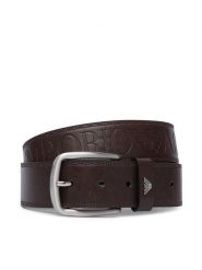 Emporio Armani Pasek EM007190 AF29179 U6027 Zielony. Zielone paski męskie Emporio Armani, ze skóry. Za 569.99 zł.