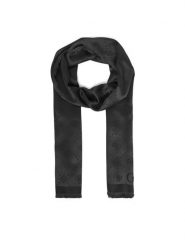 Guess Szal AW5359 POL03 Czarny. Czarne rękawiczki damskie Guess, z aplikacjami, z poliesteru. Za 179.99 zł.