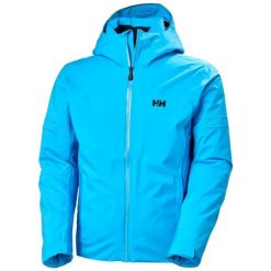 Kurtka narciarska Helly Hansen Courchevel. Niebieskie kurtki sportowe męskie Helly Hansen, na zimę, m, bez wzorów, bez kaptura, narciarskie. Za 1,640.00 zł.