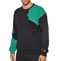 Bluza trekking męska. Czerwone bluzy męskie Champion, m, bez wzorów, z bawełny, bez ramiączek, bez kaptura. Za 187.00 zł.