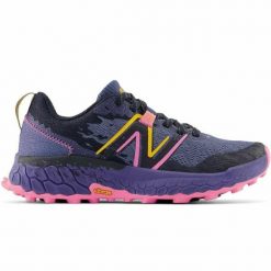 Obuwie Sportowe Damskie New Balance X Hierro v7. Fioletowe obuwie sportowe damskie New Balance, bez wzorów, z gumy, bez zapięcia, do biegania. Za 717.00 zł.