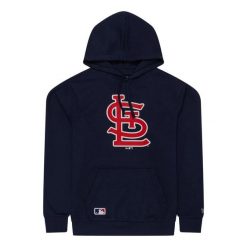 Bluza z kapturem St Louis Cardinals Nos MLB Regular. Niebieskie bluzy sportowe męskie New Era, m, bez wzorów, z kapturem. Za 283.00 zł.
