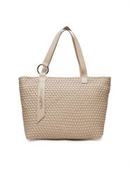 Valentino Torebka Shantel VBS8Y601 Écru. Shopperki damskie Valentino, bez wzorów, ze skóry, bez dodatków. Za 509.99 zł.