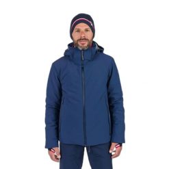 Kurtka narciarska Rossignol Cieloalto. Niebieskie kurtki sportowe męskie Rossignol, na zimę, m, bez wzorów, bez kaptura, narciarskie. Za 2,317.00 zł.